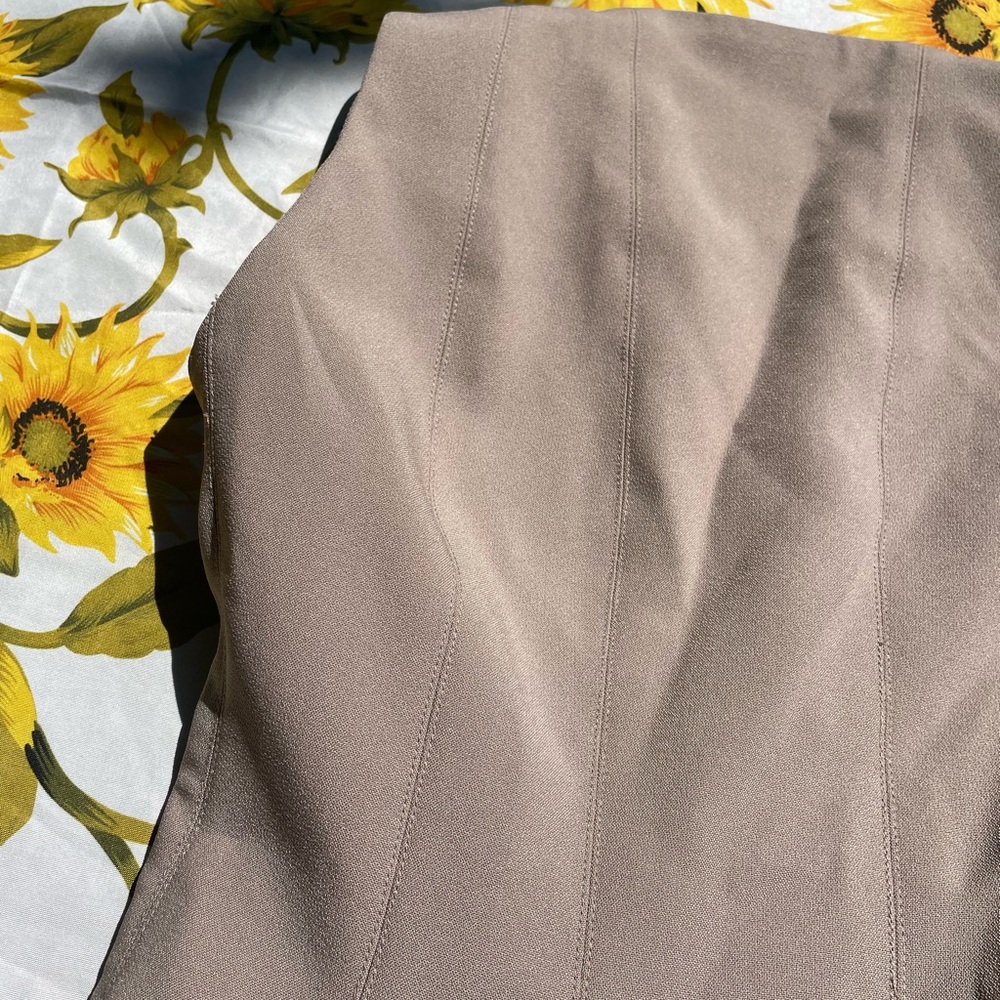 Babyboo Tan Mini Dress - Picture 5 of 6